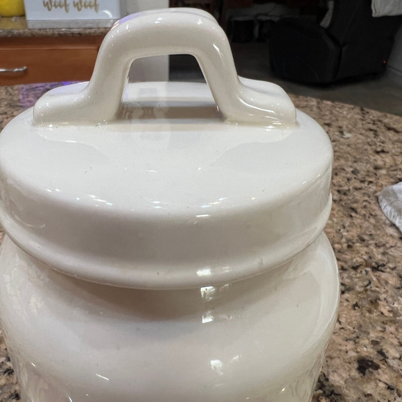 Rae Dunn “Eat.” Ceramic Canister 7” Kitchen Jar Artisan Collection by Magenta - Picture 2 of 9